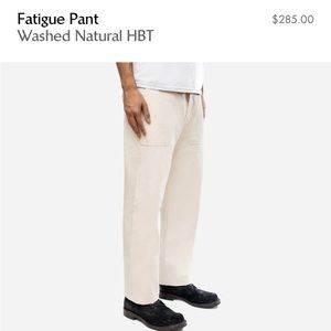 3ixteen fatigue pant. brand new never worn. open to offers